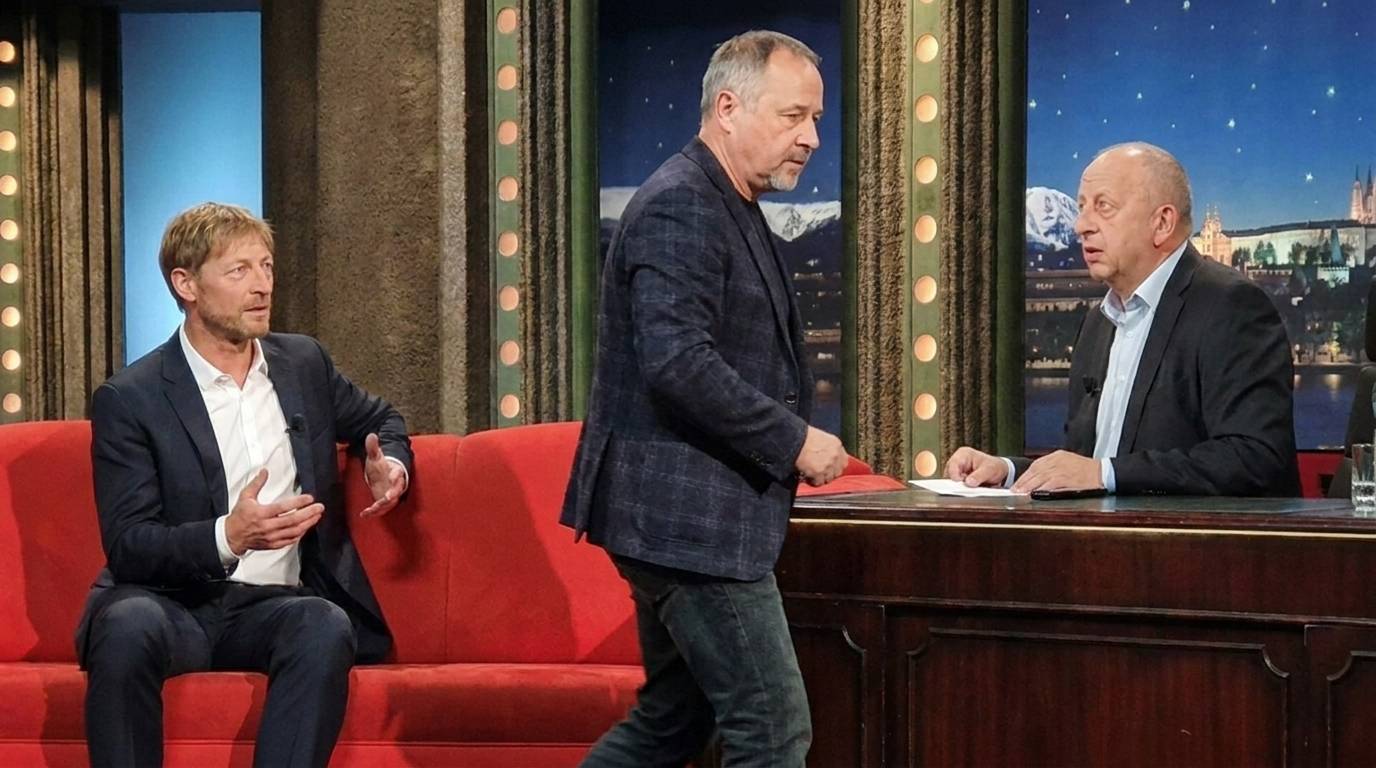 Tomáš Salomon se viditelně rozčílil
